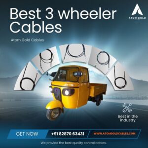 3-wheeler control cables